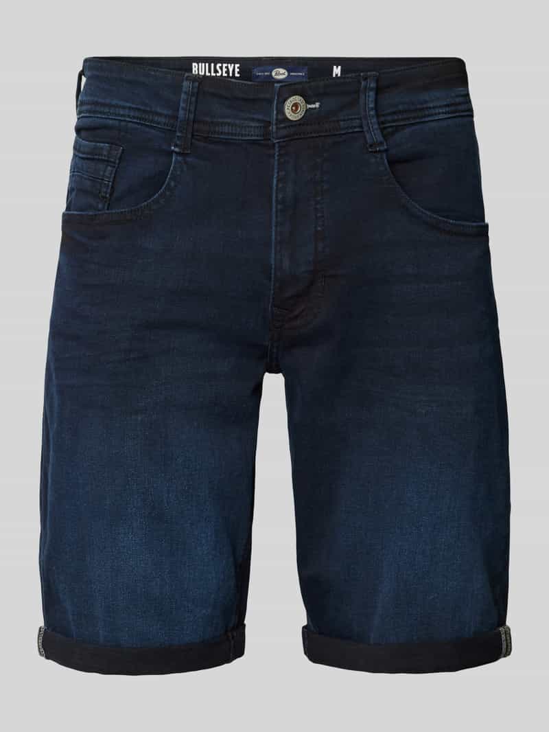 Petrol Korte regular fit jeans in 5-pocketmodel model 'BULLSEYE'