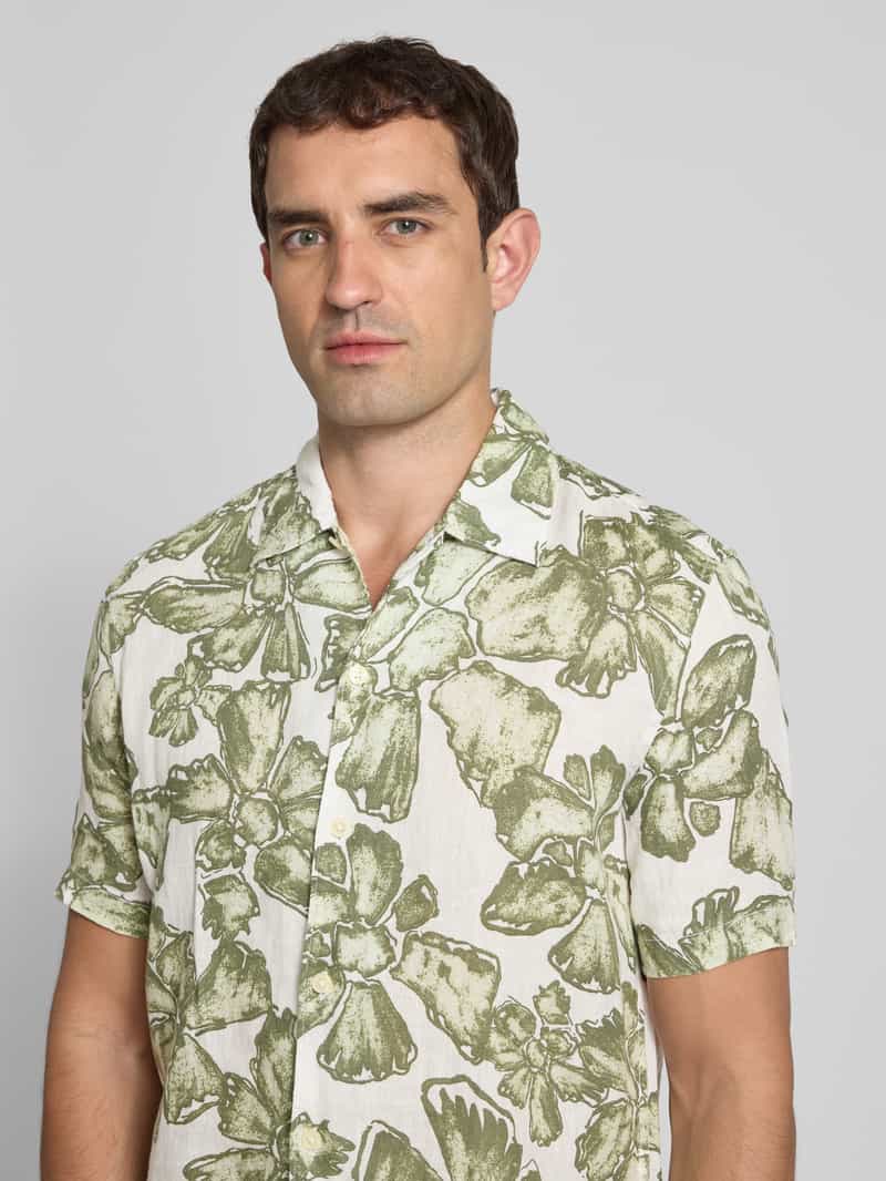 Marc O'Polo Regular fit vrijetijdsoverhemd van puur linnen