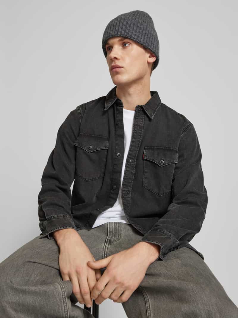 Levi's Relaxed fit jeansoverhemd met borstzakken