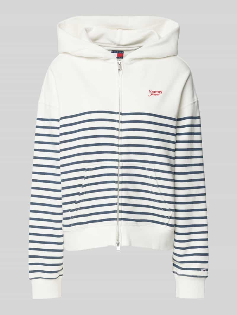 Tommy Jeans Sweatjack met labelstitching