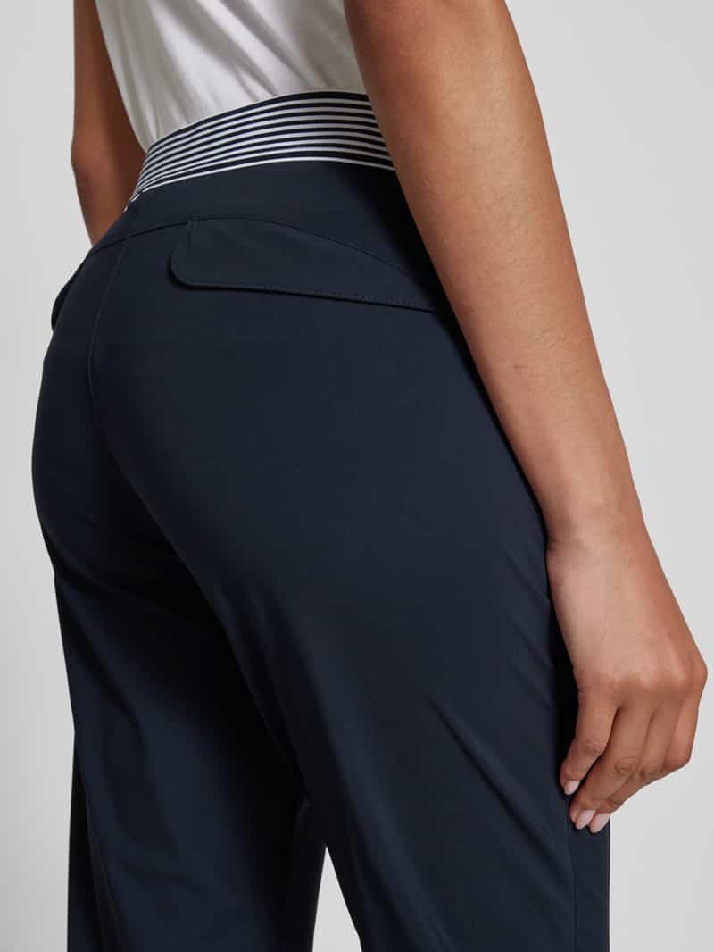 RAFFAELLO ROSSI Slim fit broek in verkorte pasvorm