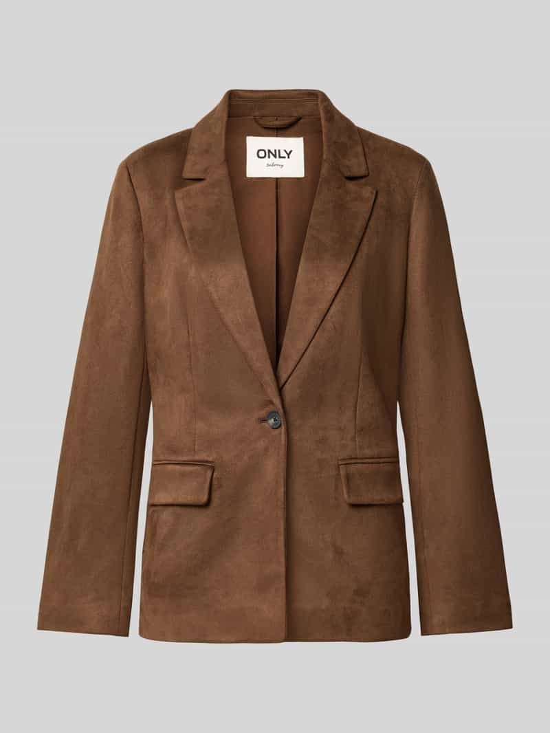 Only Blazer Onladdi L/s Faux Suede Blazer Tlr 15374893 Carafe Dames Maat - W36
