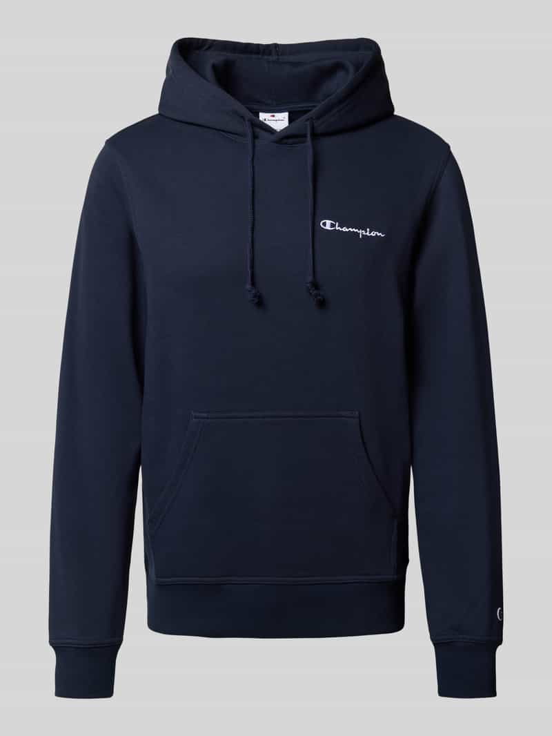 Champion Hoodie met labelstitching