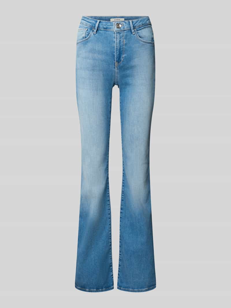 Garcia flared fit bootcut-jeans van katoenmix model 'Celia'