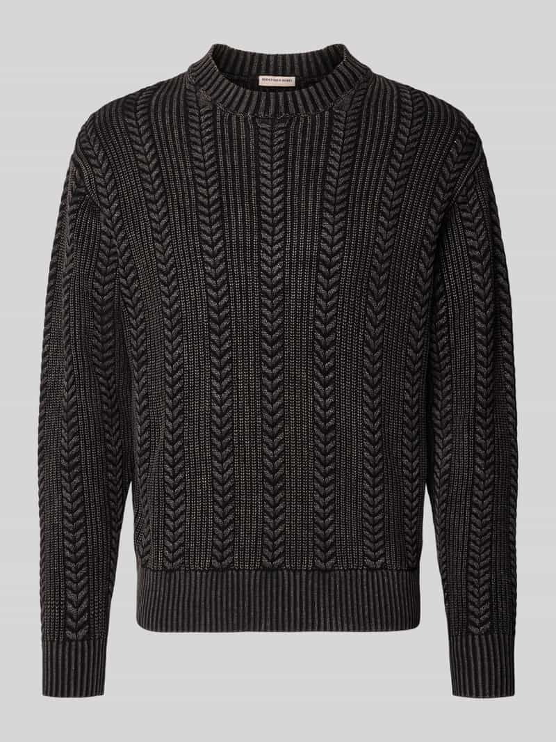 Redefined Rebel Regular fit pullover van puur katoen model 'WAYNE'