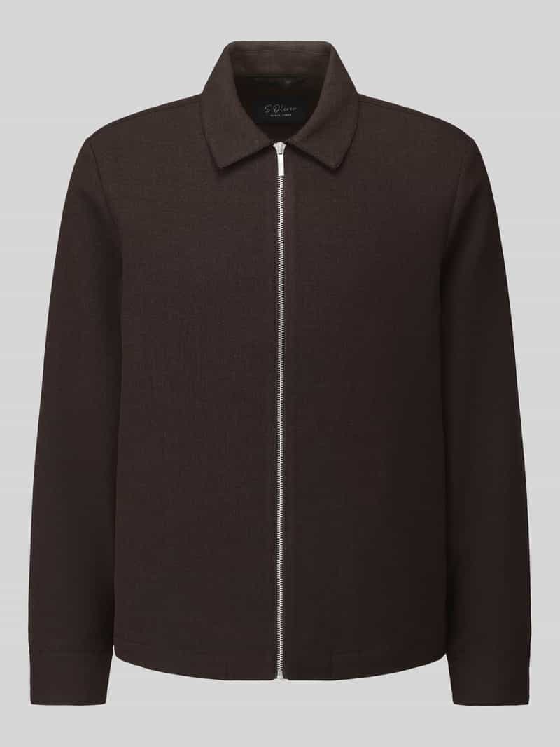 S.Oliver BLACK LABEL Blouson met doorlopende ritssluiting