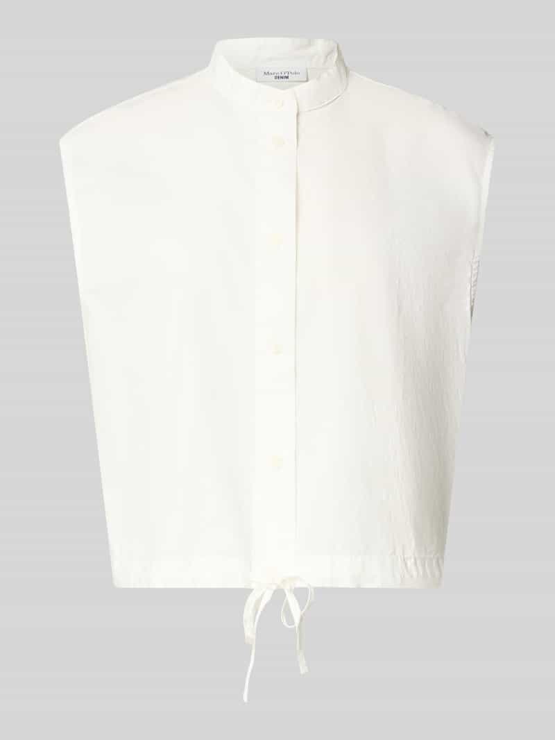 relaxed fit blouse van puur katoen