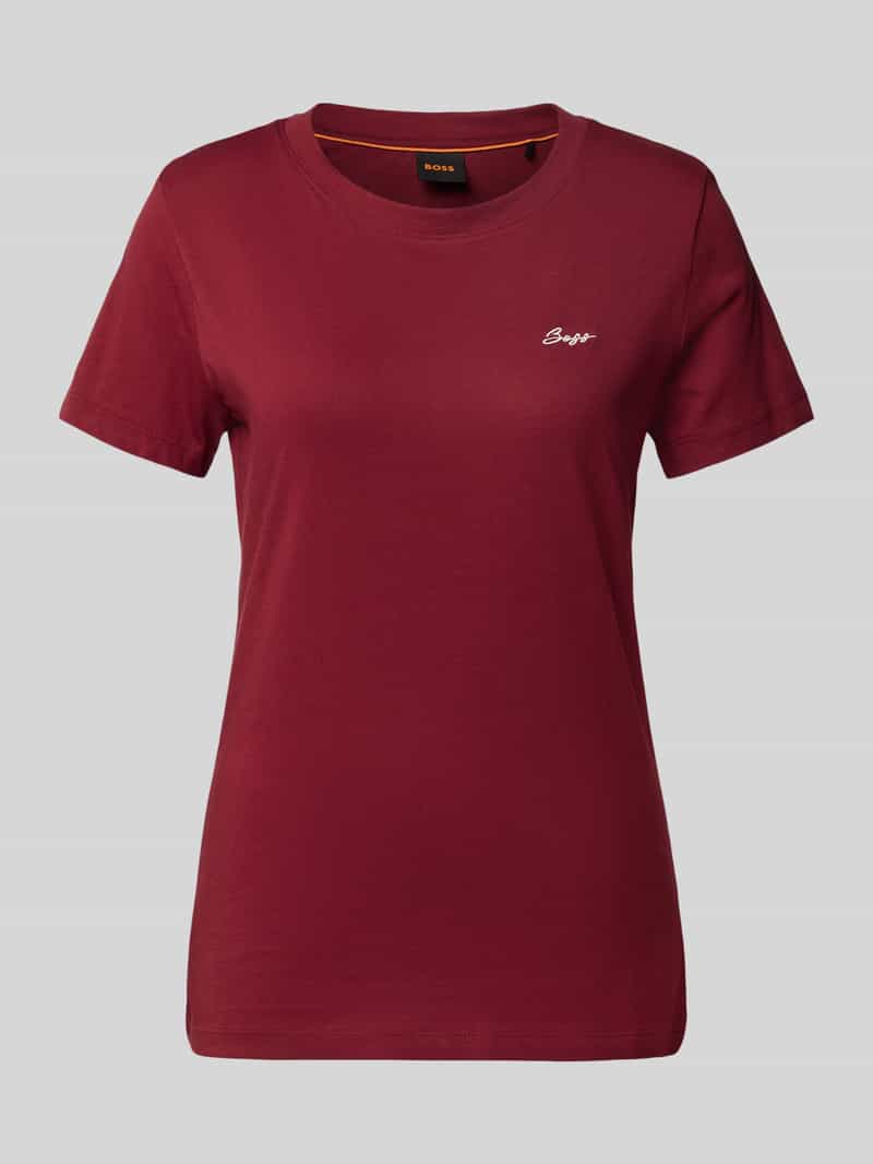 Boss Orange Regular fit T-shirt van puur katoen model 'ESOGO'
