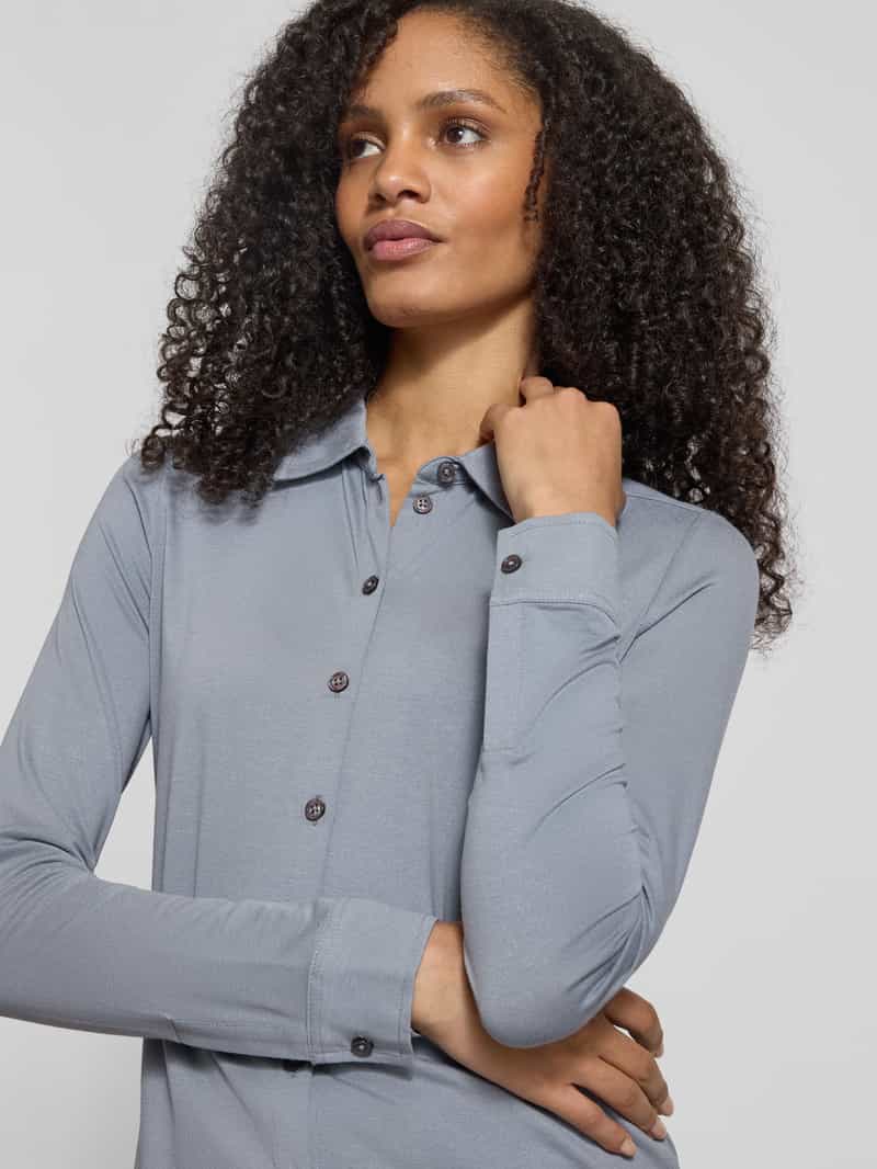 Marc O'Polo Regular fit overhemdblouse van viscosemix
