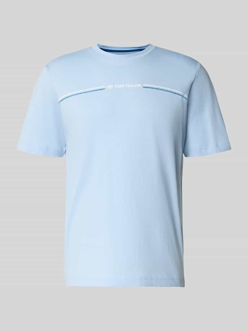 Tom Tailor Regular fit T-shirt van puur katoen