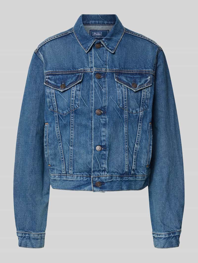 Polo Ralph Lauren Jeansjack met borstzakken