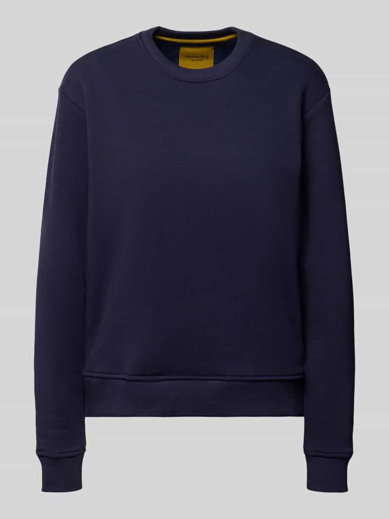 Christian Berg Woman relaxed fit sweatshirt van katoenmix met ronde hals