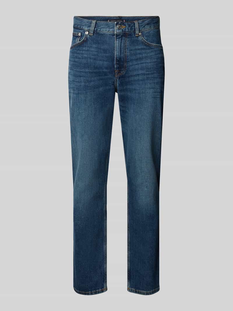 Tommy Hilfiger Straight fit jeans van katoenmix model 'DENTON'