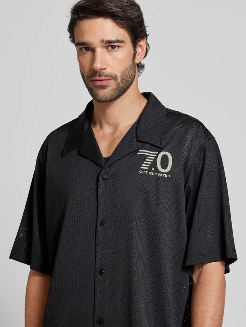 EA7 Emporio Armani Vrijetijdsoverhemd met reverskraag