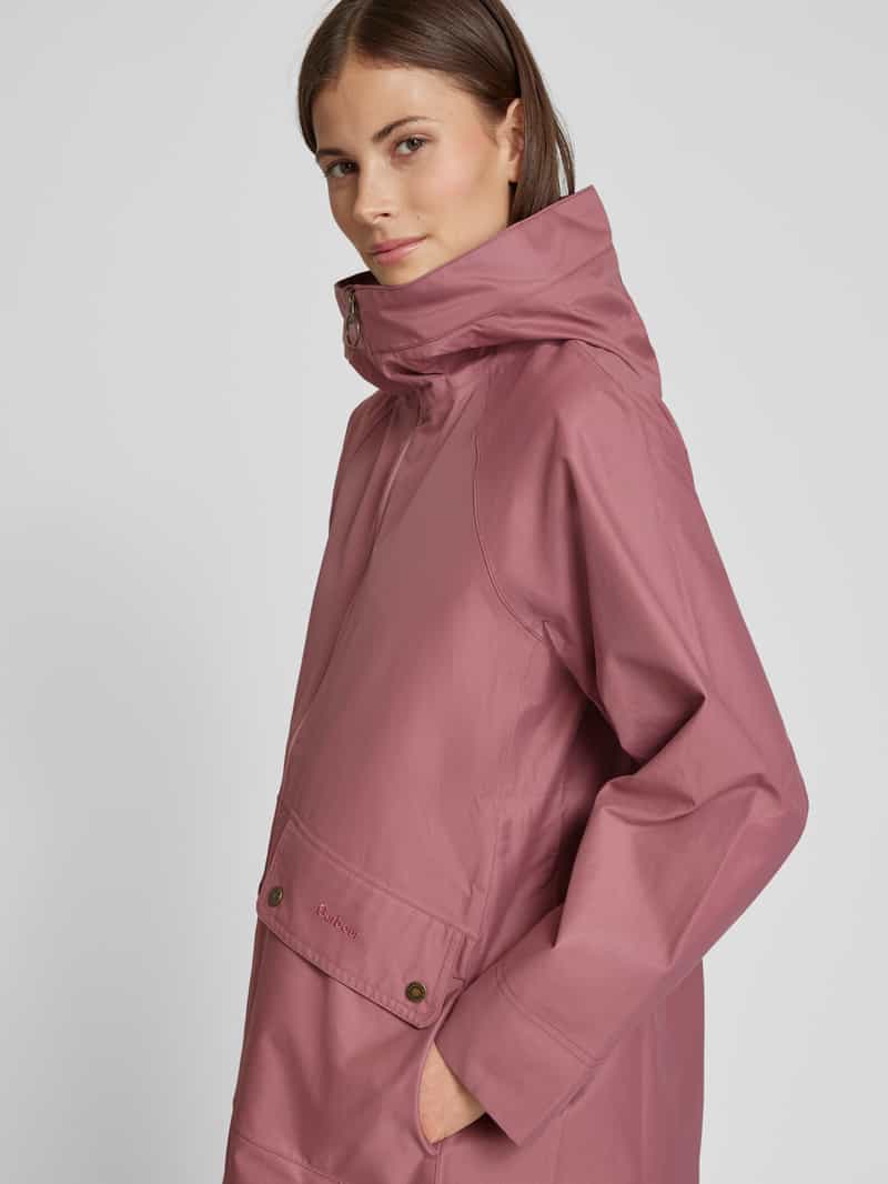 Barbour Lange jas met tweewegsritssluiting model 'Heron'