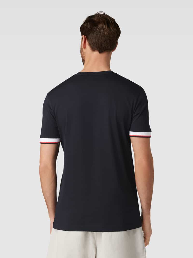 T-shirt met label- en motiefprint Christian Berg Men