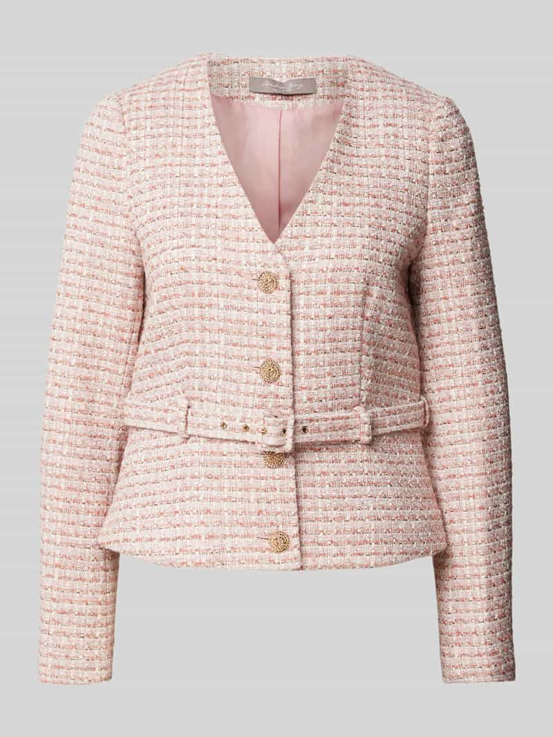 Christian Berg Woman Selection Blazer in bouclé-look