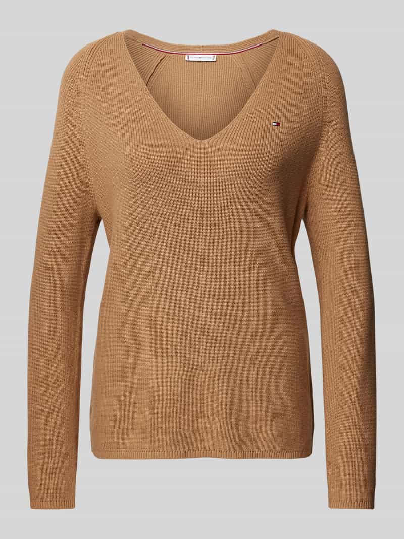Tommy Hilfiger Gebreide pullover met V-hals
