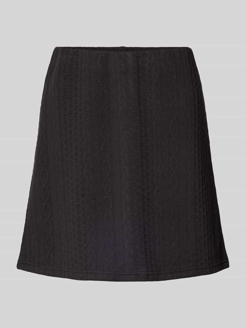 Vero Moda Uitlopende minirok met structuurmotief model 'JANNI'
