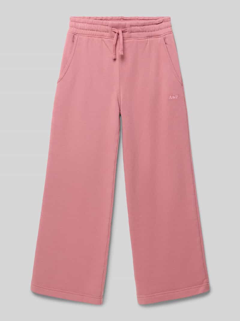 wide fit sweatpants van katoenmix model 'ESSENTIAL'