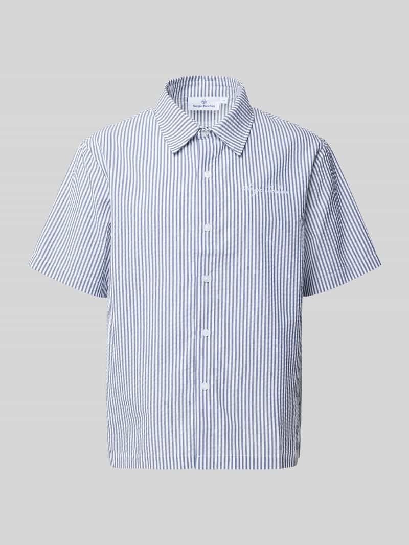 Sergio Tacchini Regular fit vrijetijdsoverhemd met 1 2-mouwen model 'GALLIPOLI'
