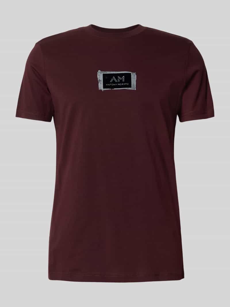Antony Morato T-shirt met labelprint