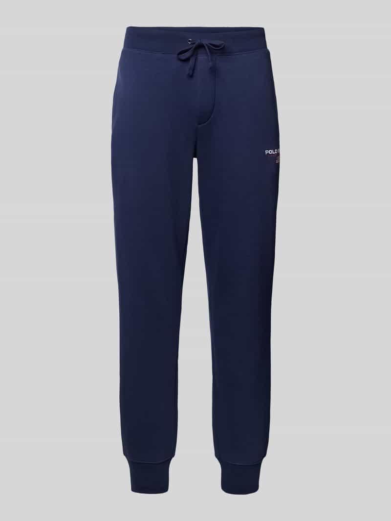 Polo Sport Slim fit sweatpants met labelstitching