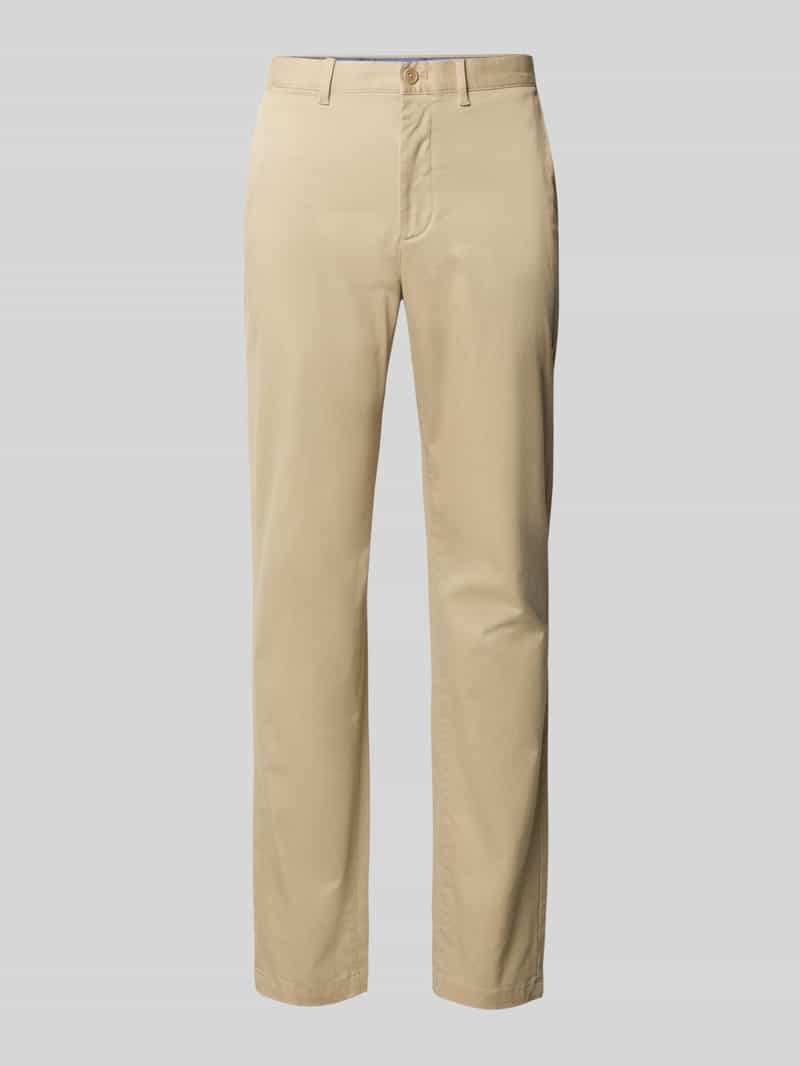 Tommy Hilfiger Relaxed fit broek van katoenmix