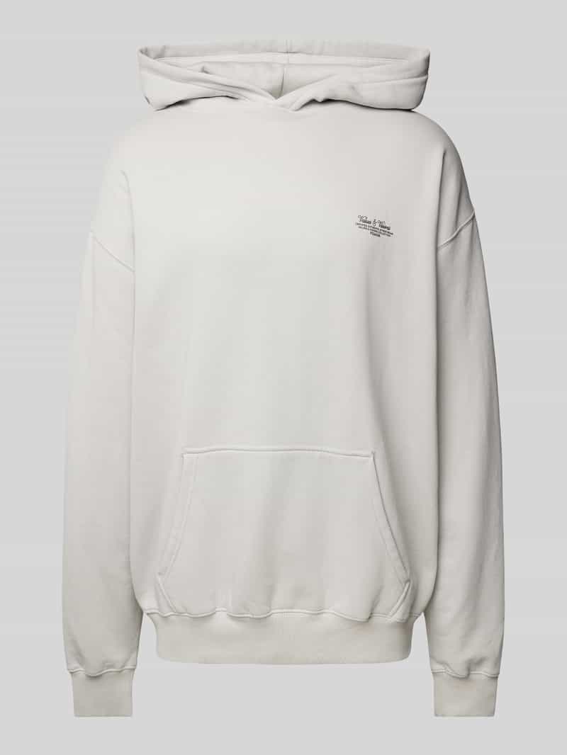 Pegador Oversized hoodie met labelprint model 'BRONSON'
