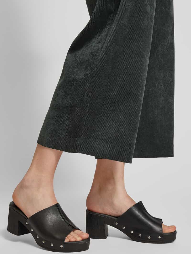 Opus Stoffen broek met verkorte pasvorm model 'Misha'