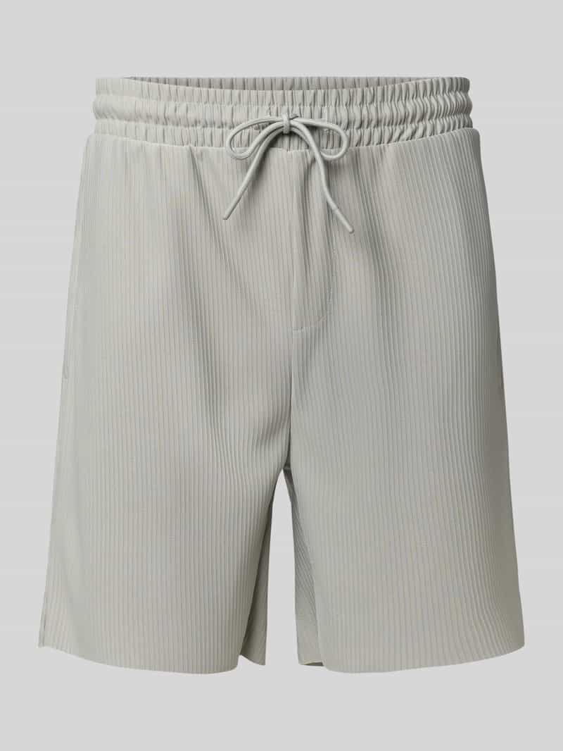 Only & Sons Regular fit korte broek met structuurmotief model 'DRUM LIFE'