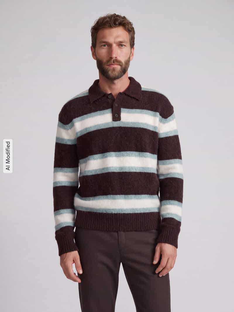 Jake*s Studio Men Regular fit pullover van wolmix