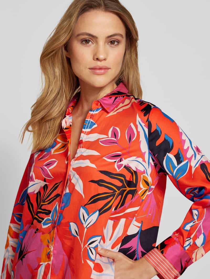 Smith and Soul Midi-jurk met doorknoopsluiting