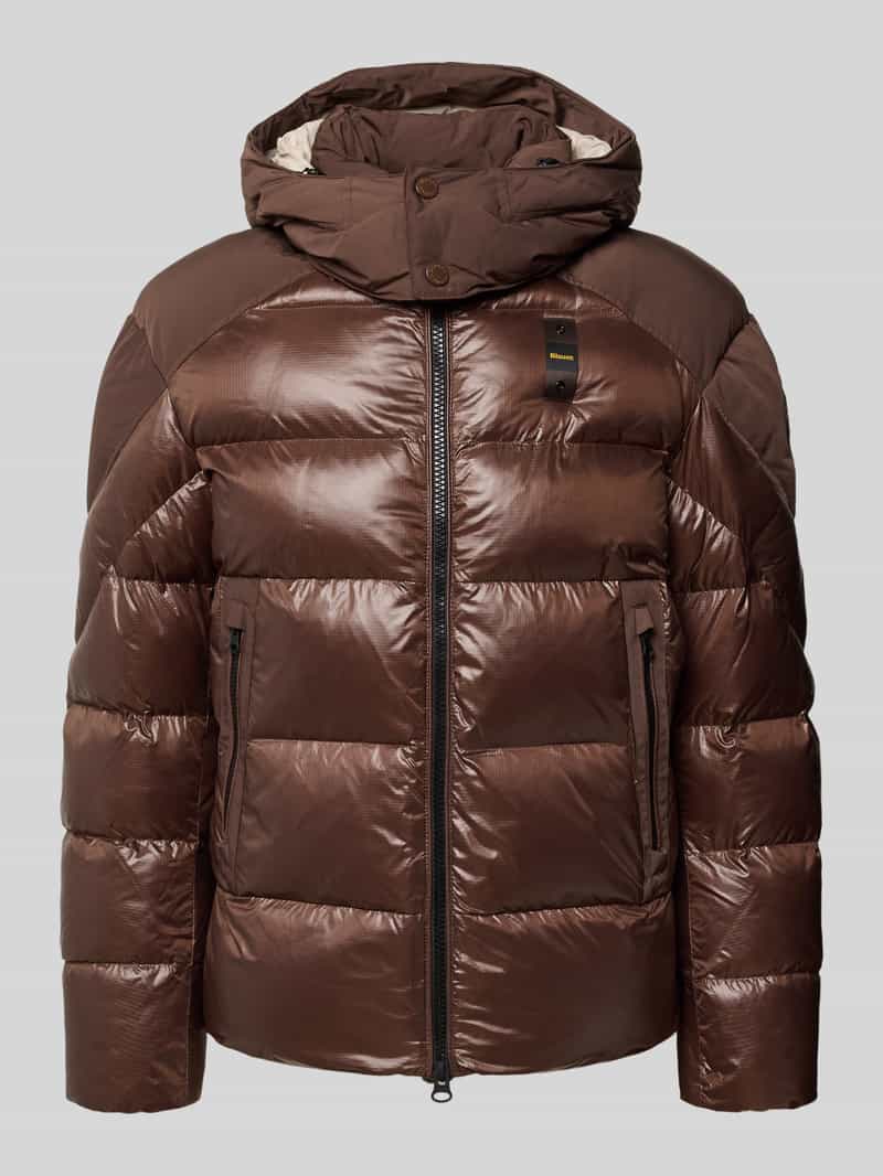 Blauer USA Gewatteerd jack met tweewegritssluiting model 'KIERNAN'