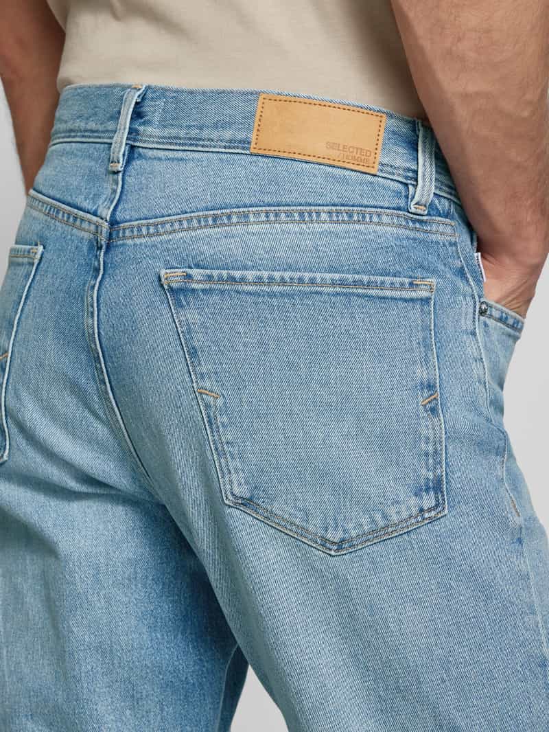 Selected Homme Regular tapered fit jeans in 5-pocketmodel model 'COLE'