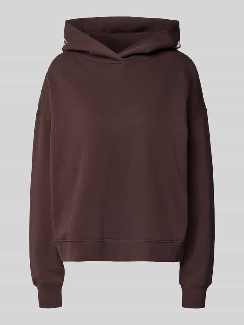 oversized hoodie van katoen