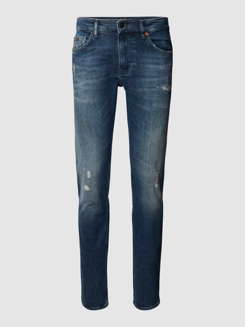 Boss Orange Slim fit jeans met stretch, model 'Delaware'