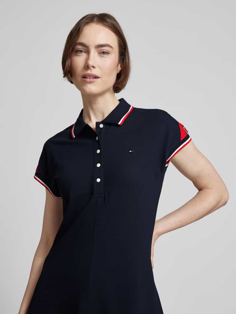 Tommy Hilfiger Polojurk met contraststrepen
