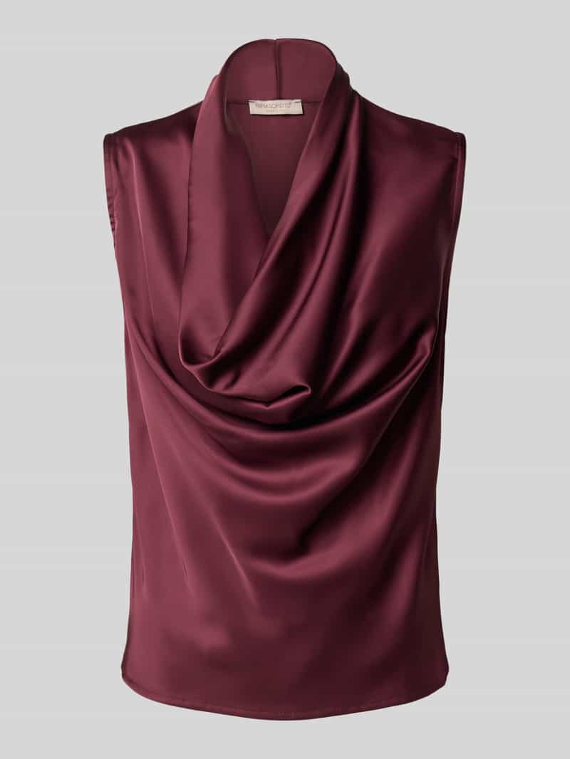 RINASCIMENTO Regular fit blouse met watervalhals