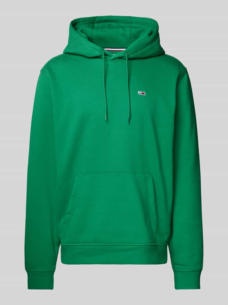 Tommy Jeans Regular fit hoodie met labelstitching