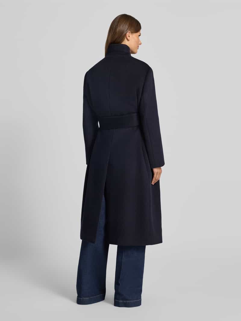 Marella Lange jas met strikceintuur model 'LOVATTA'