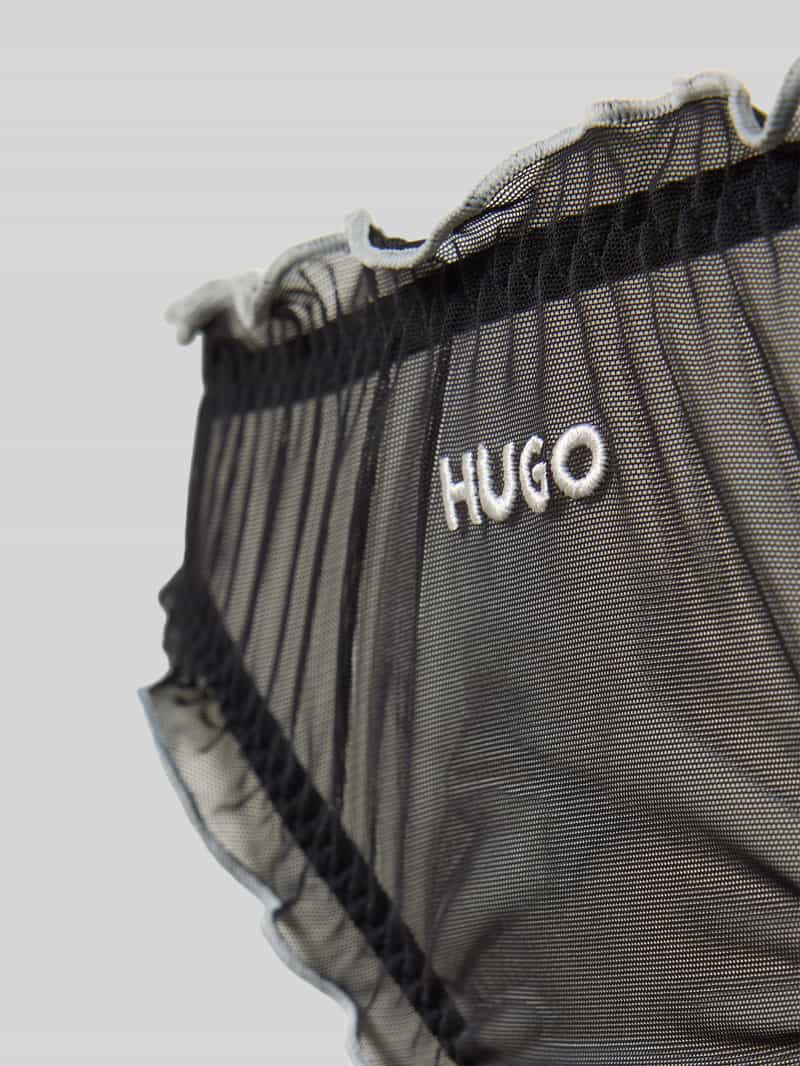 HUGO String met labelstitching in een set van 3 stuks model 'MESH'