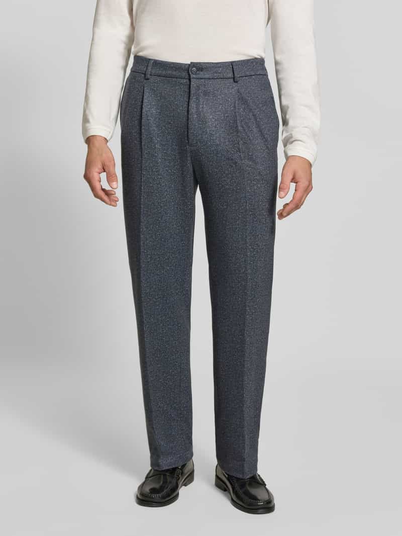 CINQUE Regular Fit pantalon met riemlussen