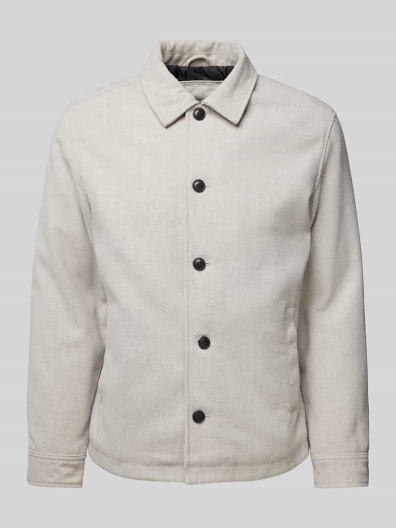 Jack & Jones Premium Regular fit overhemdjack met kentkraag model 'CARTER'
