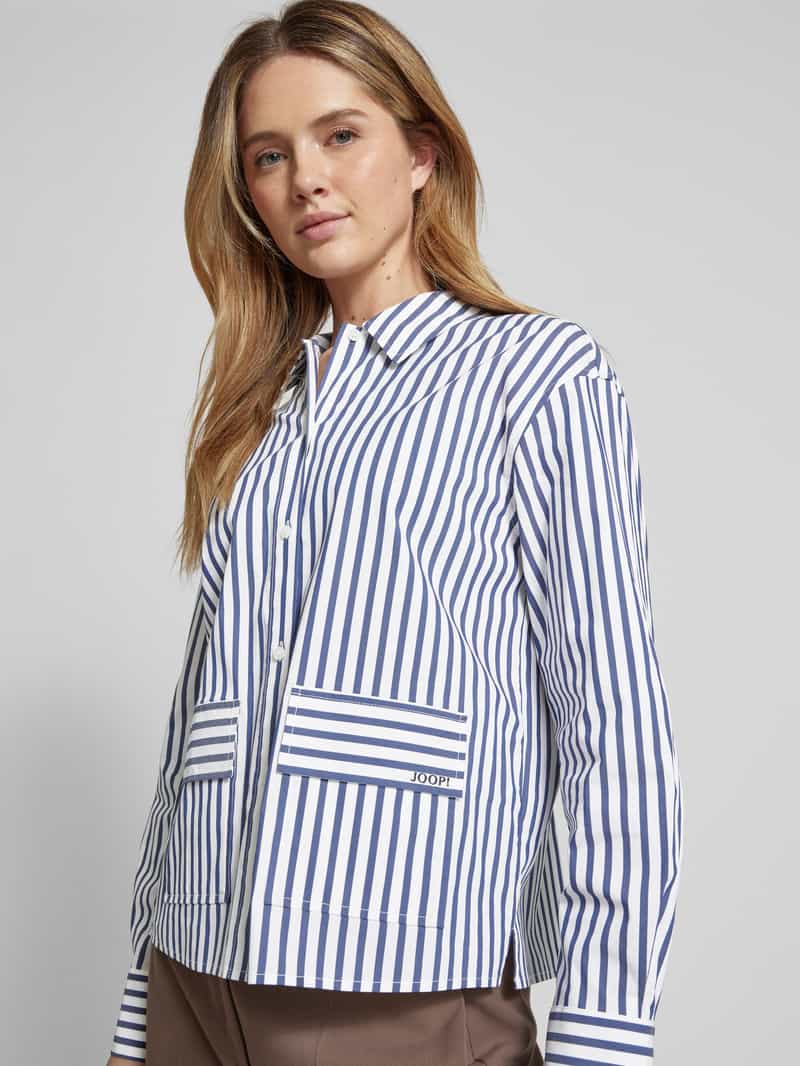 Joop! Overhemdblouse met knoopsluiting model 'Baraa'