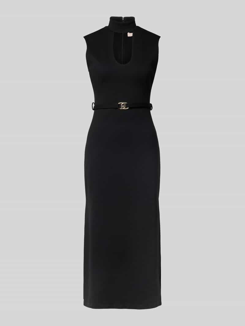 Liu Jo White Midi-jurk met cut-outs