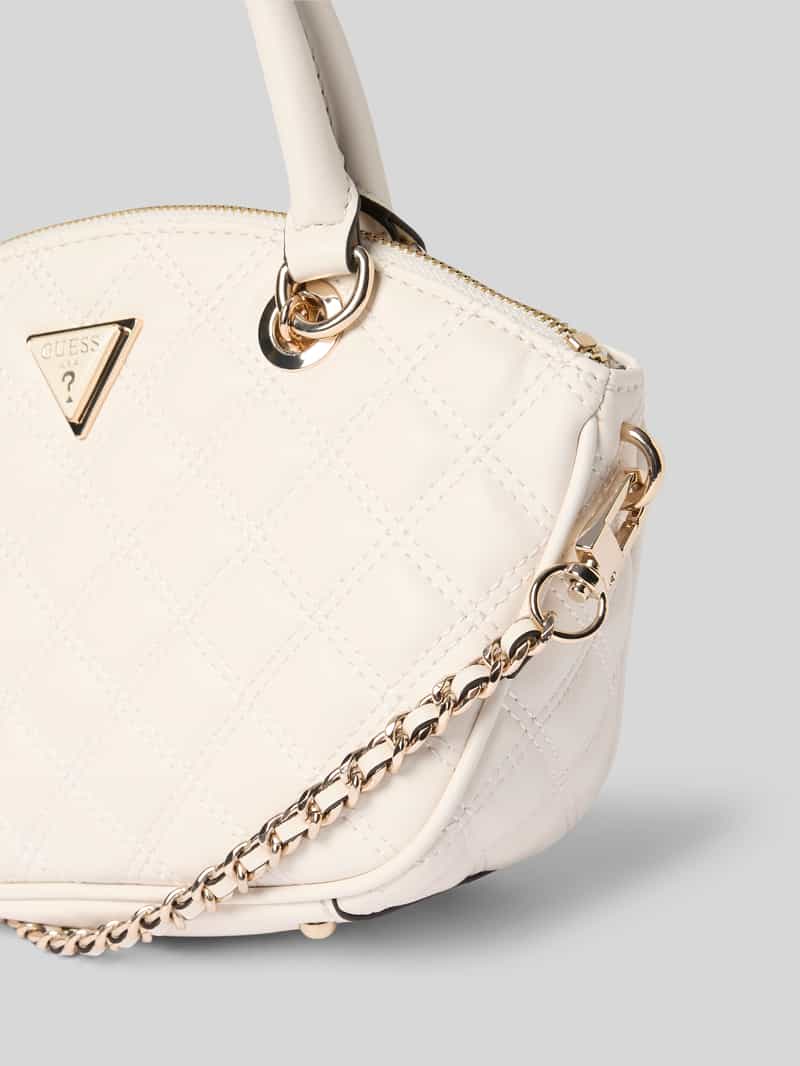 Guess Handtas met doorgestikte naden model 'GIULLY'
