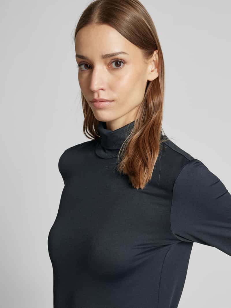 Christian Berg Woman Slim fit shirt met lange mouwen en col