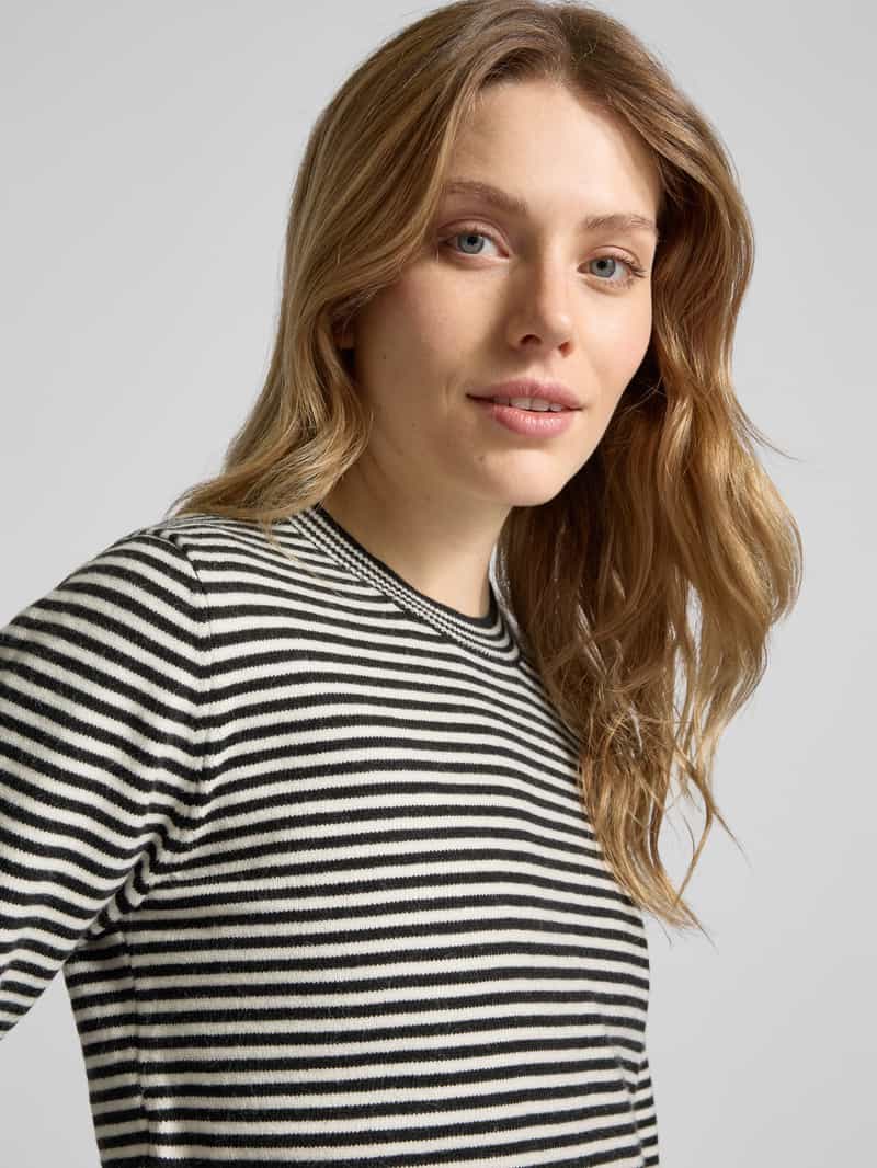 Kaffe Gebreide pullover met ronde hals model 'KAnala'