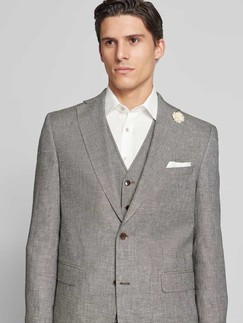 carl gross Regular fit colbert van hoogwaardige linnenmix model 'TANNON'